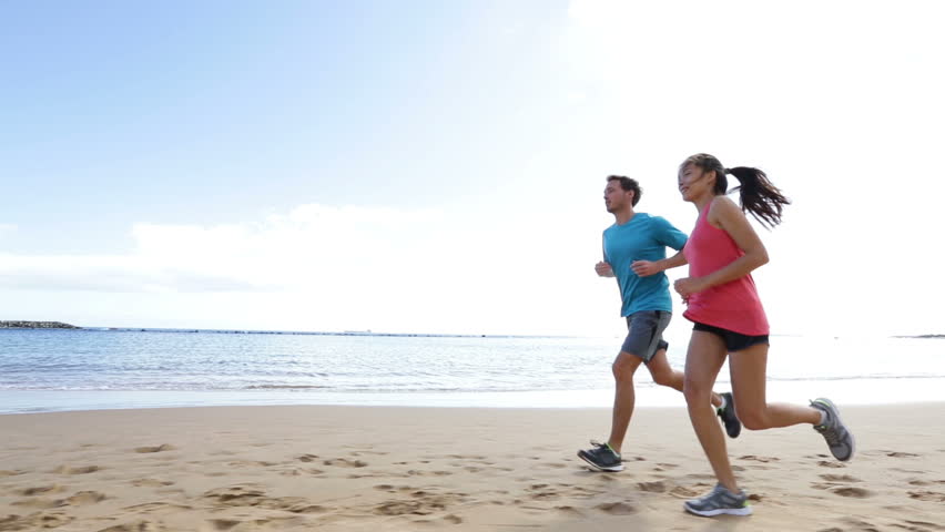 couple running